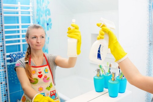 End of tenancy cleaning overview with a tidy rental property