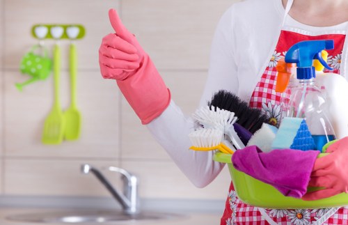 Professional deep cleaning of a Paddington home kitchen