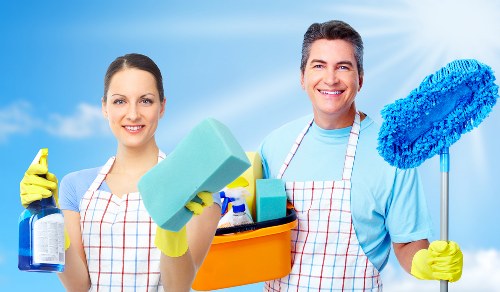 Room-by-room domestic cleaning for a tidy modern home